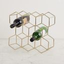 Home Centre Honeybee Gold Plated Wine Rack...