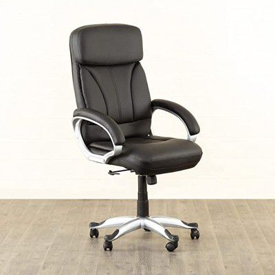 Home Centre Jacob High Back Office Chair, Black, 26 * 25 inches (ARVIS-OC-K8370-BLK)