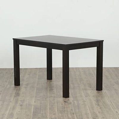Home Centre Lewis 4-Seater Dining Table - Brown (Engineered Wood)