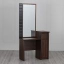 Home Centre Lewis Dresser Mirror with Drawer - Brown...
