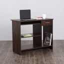 Home Centre Lewis Melamine Finish Computer Desk - Brown (Engineered Wood)...