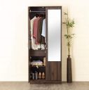 Home Centre Lewis Two-Door Wardrobe with Mirror...