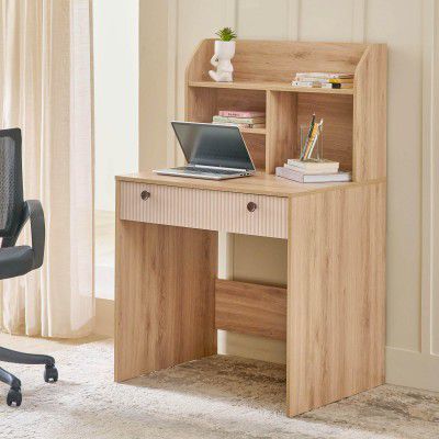 Home Centre | Lexus Study Desk | Engineered Wood | Brown | 1 Year Warranty
