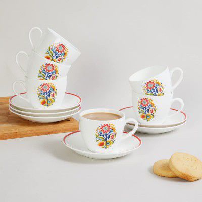 Home Centre Mandarin Bohemian Rhapsody Set of 6