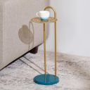Home Centre Maya Metal End Table - Gold...