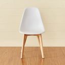 Home Centre Meadow White Solid Wood Dining Chair...