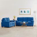 Home Centre Mojo Velvet 3+2-Seater Sofa Set - Blue...