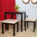 Home Centre Montoya Dining Table Without Chairs- 2 Seater (Brown)...