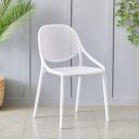 Home Centre | Neal | Polypropylene Chair | Pack of 1 | White | 1 Year Warranty...