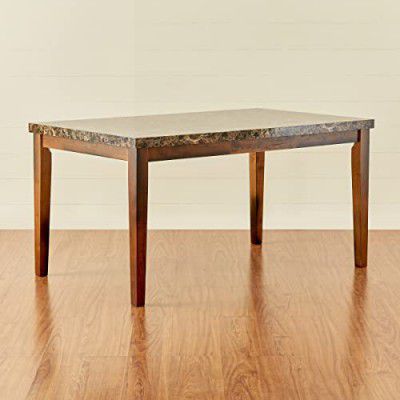 Home Centre Oscar 6-Seater Dining Table - Brown