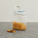 Home Centre Palestine Teal Square Canister  ...