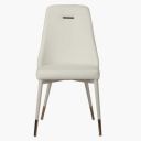 Home Centre Phoenix Leatherette Contemporary Dining Chair- Set of 2 (Beige) (PHOENIX-SET-OF2-NEW)...