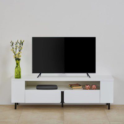 Home Centre Polaris White Engineered Wood TV Unit