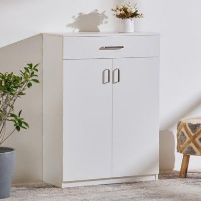 [EXtra Rs.4599 OFF] Home Centre Quadro 8 Pairs Shoe Cabinet with Drawer
