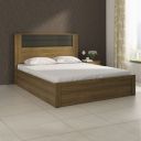 Home Centre | Quadro Cosco King Size Bed with Hydraulic Storage | Engineered Wood | Brown | 1 Year Warranty...