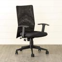 Home Centre Quadro Solid Mesh Back ABS Office Chair (Black)...
