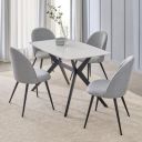 Home Centre | Rika 4-Seater Dining Set with Chairs...