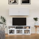 Home Centre | Soho Small TV Unit | Engineered Wood, Multipurpose Cabinet | White | 1 Year Warranty...