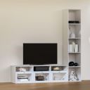 Home Centre | Soho TV Unit | Engineered Wood, Multipurpose Cabinet | White | 1 Year Warranty...