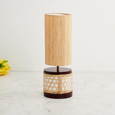 Home Centre Splendid Cane Table Lamp
