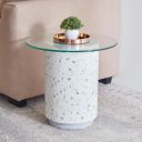 Home Centre TERRAROZA END Table - Grey...