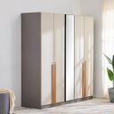 Home Centre | Tiffany | Engineered Wood | 4 Door Swing Wardrobes...