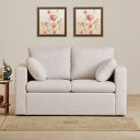 Home Centre Urban Fabric 2-Seater Sofa - Beige...