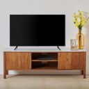 Home Centre Urban Marble Top TV Unit - Brown...