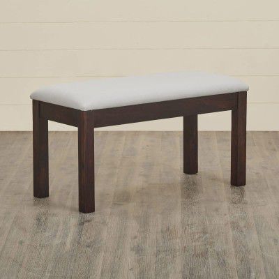 Home Centre Veda Eden Small Dining Bench, Teak, 35 * 16 * 17 Inches (VEDA-Eden Small Bench)