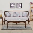Home Centre Victori Fabric 3-Seater Sofa - Brown...