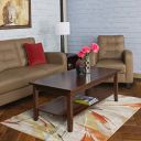 Home Centre Zecchino Galaxy Rubber Wood Coffee Table - Brown...