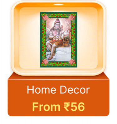 Home Decor from Rs. 56  in Flipkart Big Billion Days  