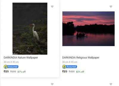 Home Decor Wallpapers starting at ₹89