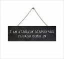 Home Door Hanging Sign Board Plaques -Funny Door Signs...