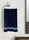 Home Elite Cotton Bath Towel 400 GSM, Navy...