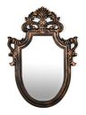 @home by Nilkamal Emphora Mirror Brown & Gold...