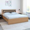 @home by Nilkamal Engineered Wood Bed (King, Cyril Without Storage)...
