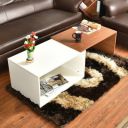Home Full Engineered Wood Coffee Table  (Finish Color - Multi Color, Knock Down)...