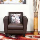 @home Joy 1 Seater Sofa (Brown)...