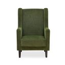 @home By Nilkamal Shelton Fabric Wing Back Arm Chair (Green)...