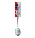 Home One Stainless Steel Hammered Oval Spoon 13in...