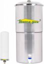 Home-pro Stainless Steel Water Filter | 16 L Gravity Based Water Purifier  (Silver)...