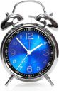 HOME SKILL® Super Loud Alarm Clock for Heavy Sleepers (Silver Blue)...