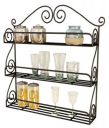 Home Sparkle Kitchen Rack Mild Steel Kitchen Cabinet (Black)...