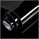 HOME13™ Glossy Wallpaper Peel & Stick Contact Paper Decorative Self Adhesive Vinyl Wallpaper for Kitchen Cabinet Furniture Countertop Waterproof (24inches by 48inches, Black Glossy Wallpaper)...