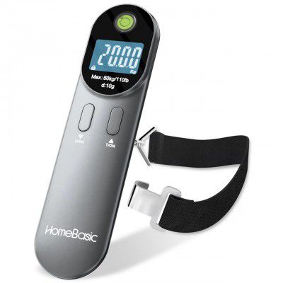 HOMEBASIC Digital Portable Electronic Luggage Weighing Scale (HB-LS100)