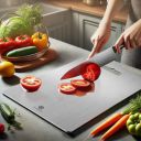 HOMEBASIC Stainless Steel Chopping Board for Kitchen (S-30 x 20 x 0.1CM)...
