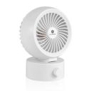 HOMEBASIC USB Desk Fan, Portable Mini Table Fan with Brushless Motor...