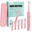 HomeBasic Wave Whitener Electric Toothbrush | Adult Oral Care (Pink)...