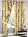 HOMEC Silky Look Digitally Printed Single Window Curtain (Size - Window 46 X 60 inch/Color - Multi)...